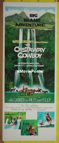 #371 CASTAWAY COWBOY insert '74 Disney 
