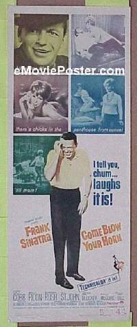 #7033 COME BLOW YOUR HORN insert 63 Sinatra 