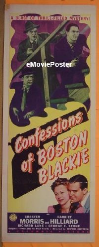 #394 CONFESSIONS OF BOSTON BLACKIE insert '41 