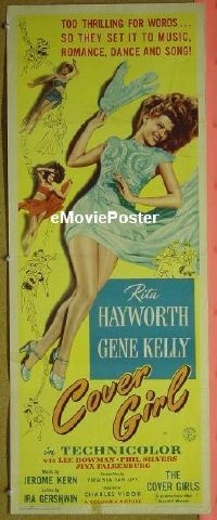 #089 COVER GIRL insert '44 Hayworth, Kelly 