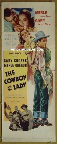 #6465 COWBOY & THE LADY insertR54 Gary Cooper 