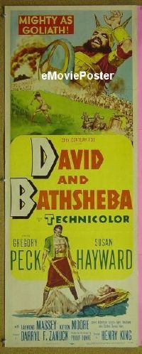 #098 DAVID & BATHSHEBA insert '51 Peck 