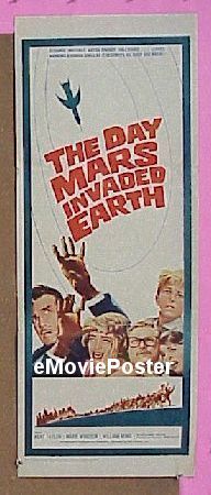 DAY MARS INVADED EARTH insert
