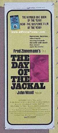 DAY OF THE JACKAL insert
