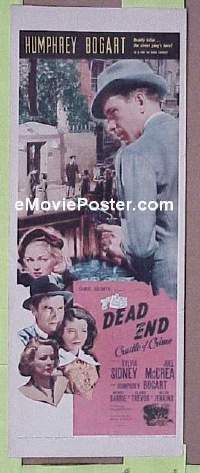 #018 DEAD END insert R54 Bogart classic 