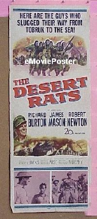 #151 DESERT RATS insert '53 Burton, Mason 