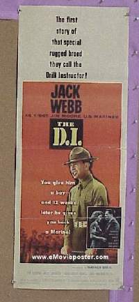 #115 DI insert '57 Jack Webb, Dubbins 