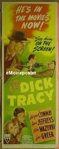 #116 DICK TRACY insert '45 Conway, Jeffreys 