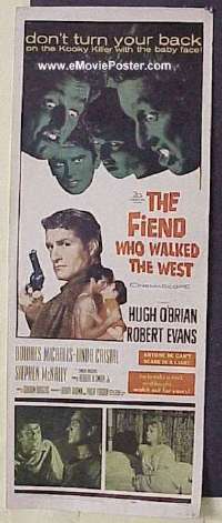 #7049 FIEND WHO WALKED THE WEST insert '58 