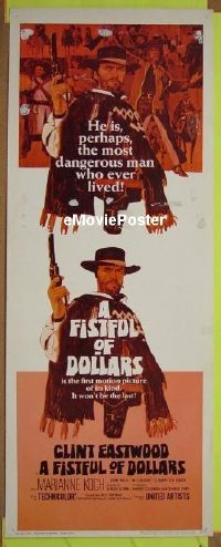 #443 FISTFUL OF DOLLARS insert '67 Eastwood 