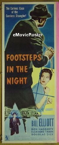 #145 FOOTSTEPS IN THE NIGHT insert 57 Elliott 