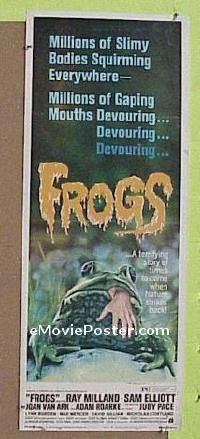 #454 FROGS insert '72 Ray Milland 