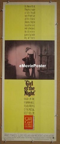 #465 GIRL OF THE NIGHT insert '60 Francis 
