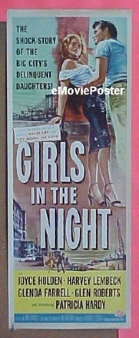 #226 GIRLS IN THE NIGHT insert '53 bad girls! 