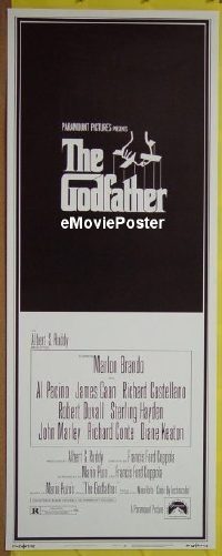 #159 GODFATHER insert '72 Coppola, Pacino 