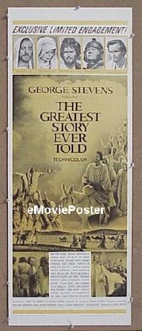 #229 GREATEST STORY EVER TOLD insert '65 