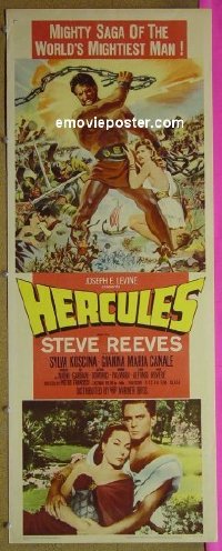 #6507 HERCULES insert '59 Steve Reeves 
