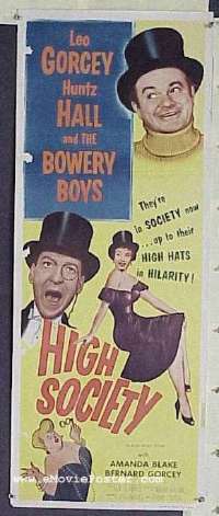 HIGH SOCIETY ('55) insert