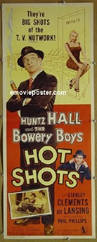 #6513 HOT SHOTS insert56 Bowery Boys, Lansing 
