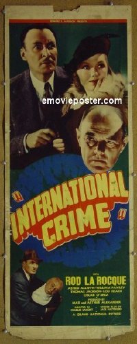 #6522 INTERNATIONAL CRIME insert 38 La Rocque 