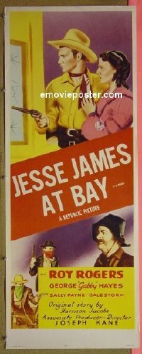 #2954 JESSE JAMES AT BAY insertR55 Roy Rogers 