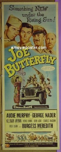 #194 JOE BUTTERFLY insert '57 Murphy, Nader 