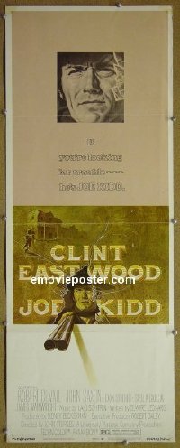 #196 JOE KIDD insert '72 Eastwood, Duvall 