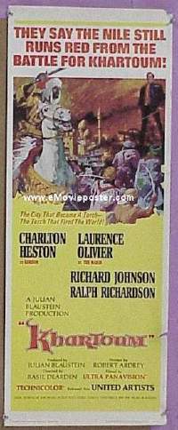 R181 KHARTOUM insert '66 Cinerama, Charlton Heston
