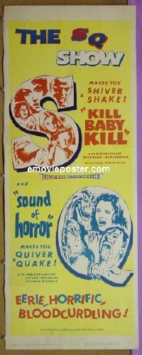 3151 KILL BABY KILL/SOUND OF HORROR '69 Mario Bava