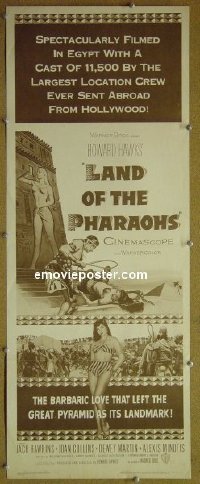 #6530 LAND OF THE PHARAOHS insert R59 Collins 