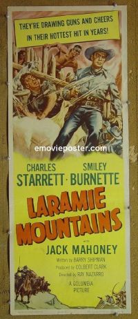 #6531 LARAMIE MOUNTAINS insert '52 Starrett 