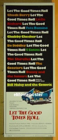 #457 LET THE GOOD TIMES ROLL insert '73 rock 