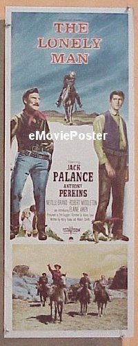 #259 LONELY MAN insert '57 Palance, Perkins 