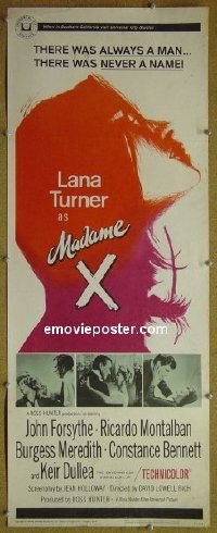 #6543 MADAME X insert '66 sexy Lana Turner! 
