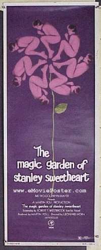 a548 MAGIC GARDEN OF STANLEY SWEETHEART insert movie poster '70
