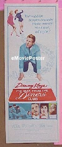 #290 MAN FROM THE DINERS' CLUB insert '63 