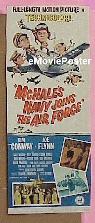 #303 McHALE'S NAVY JOINS THE AIR FORCE insert 