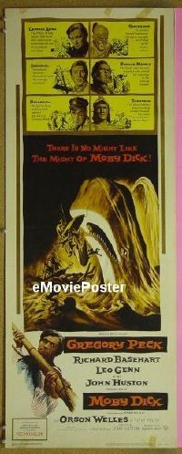 #269 MOBY DICK insert '56 Peck, Welles 