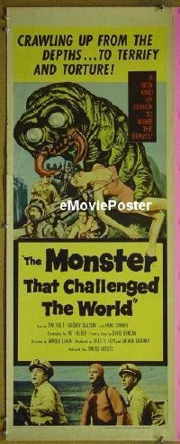 #271 MONSTER THAT CHALLENGED THE WORLD insert 