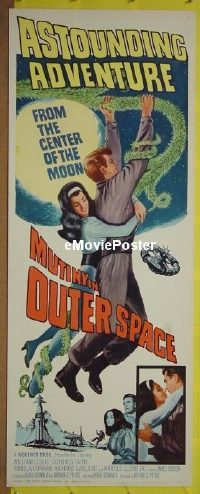 R241 MUTINY IN OUTER SPACE insert '65 William Leslie