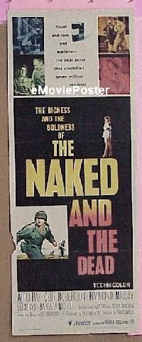 #320 NAKED & THE DEAD insert '58 Ray 