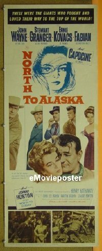 #492 NORTH TO ALASKA insert '60 John Wayne 