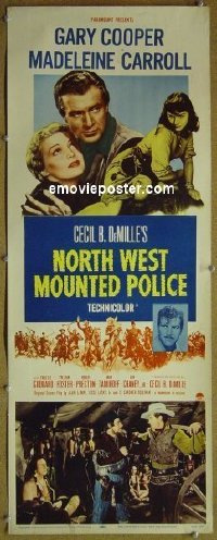 #6581 NORTH WEST MOUNTED POLICE insert R58 