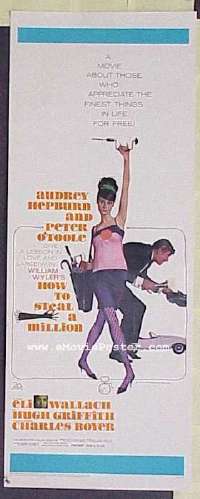 #7077 HOW TO STEAL A MILLION insert66 Hepburn 