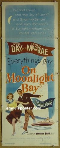 #7114 ON MOONLIGHT BAY insert '51 Doris Day 