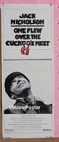 #413 1 FLEW OVER THE CUCKOO'S NEST insert '75 