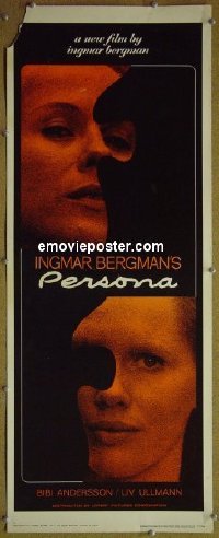 #6605 PERSONA insert '67 Ingmar Bergman 