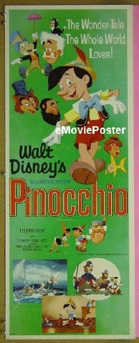 #300 PINOCCHIO insert R71 Walt Disney classic 