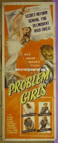 #303 PROBLEM GIRLS insert '53 classic image! 
