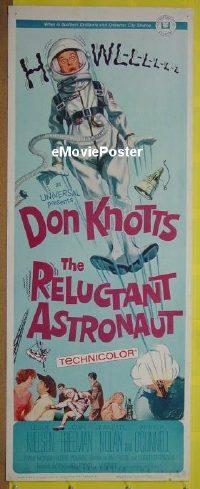 #568 RELUCTANT ASTRONAUT insert '67 Knotts 